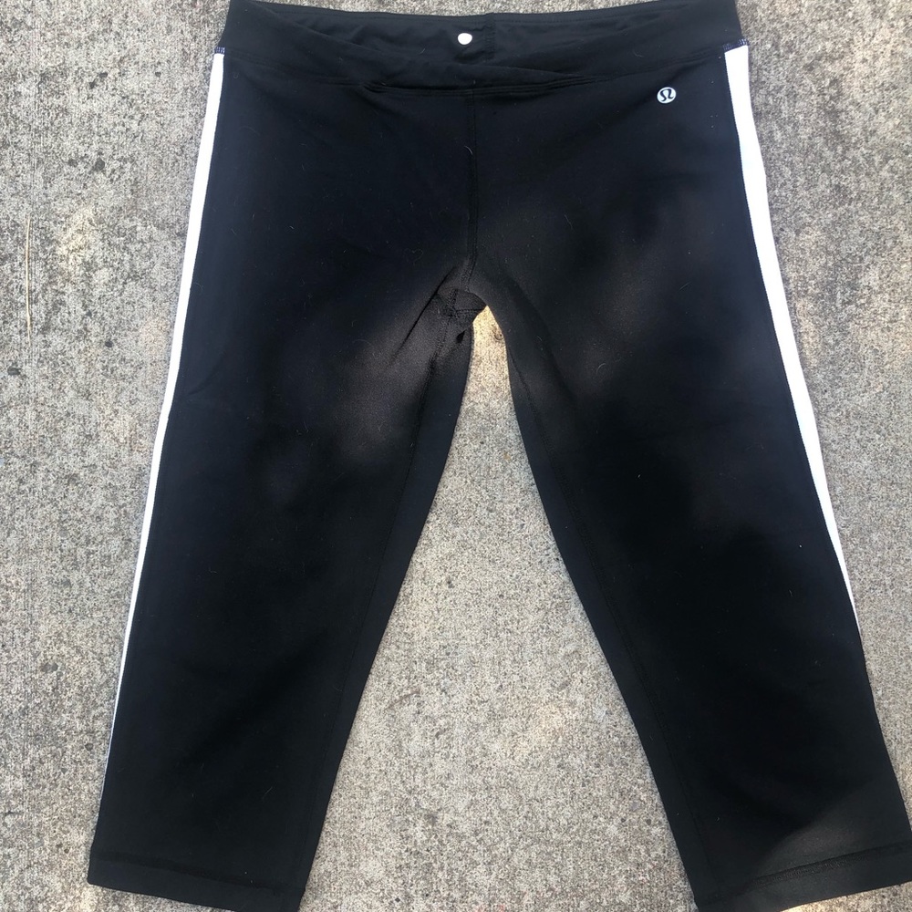 Lululemon Cropped Leggings Sz 8